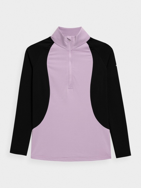 Джемпер 4F D4Z21-BIDD202-52S р. XL черно-фиолетовый