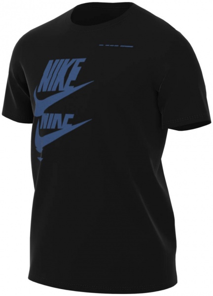 Футболка Nike M NSW ESS+ SPORT 1 TEE DM6377-010 р.S чорний