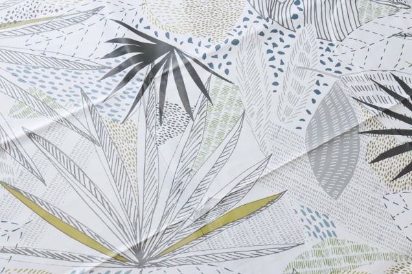 Скатерть Tropi 140x180 см белый с рисунком UP! (Underprice) 