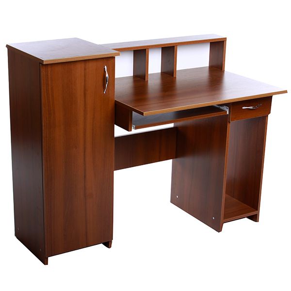 Стол компьютерный Компанит Пи-Пи-2 1175х600х736 мм орех