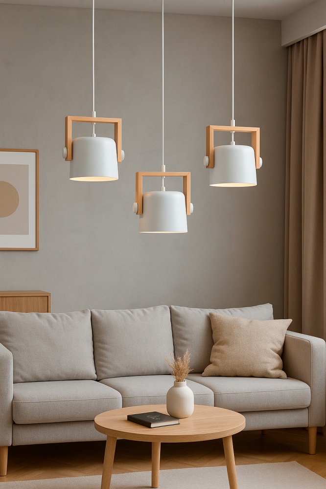 Люстра подвесная LIGHT SET KONVALIA RL 160 1xE27 белый