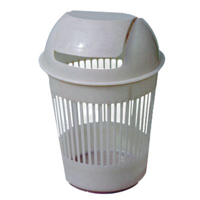 Корзина канцелярская Консенсус с поворотной крышкой