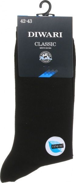 Шкарпетки чоловічі Conte CLASSIC (tencel) 17С-47СП, 000 р. 27 чорний 