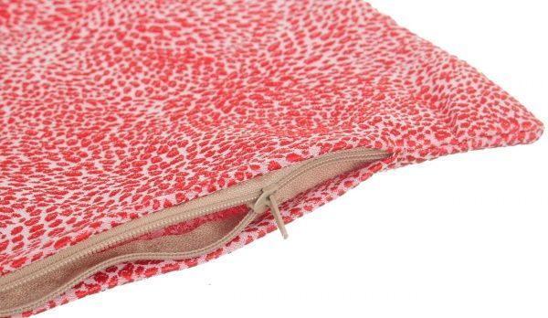 Наволочка для декоративної подушки BOA 50x30 см красный Textilia