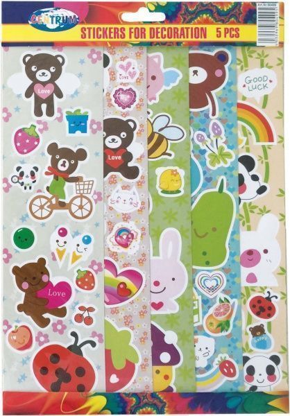 Набор наклеек бумажных 80499 5 комплектов Centrum