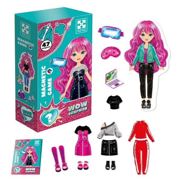 Гра магнітна Vladi Toys одягалка WOW Surprise Gamer VT3210-14