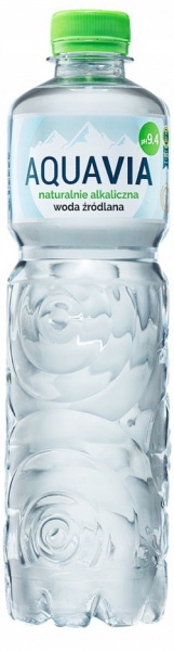 Вода минеральная Aquavia лужная п/бут негазированная 0,5 л 