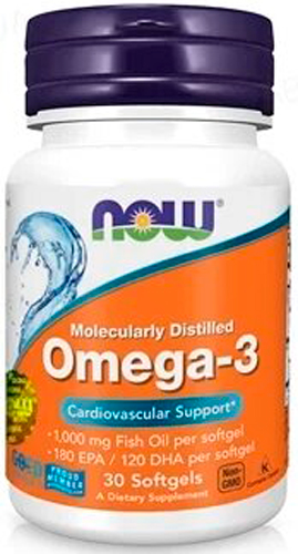 Омега 3 Now Foods 1000 мг 30 шт./уп. 