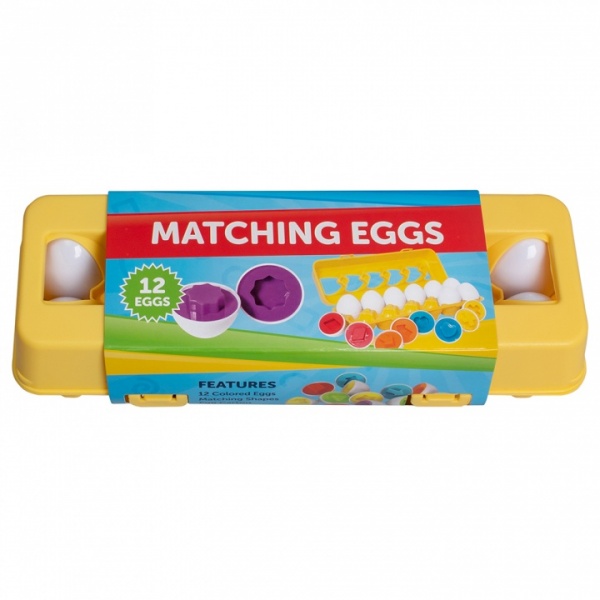 Іграшка-сортер Qunxing Toys Сортувальні яйця монтессорі LB33-3