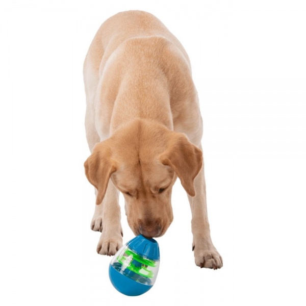 Игрушка для собак Trixie Roly poly Snack egg интерактивная развивающая пластик 13 см (34951)