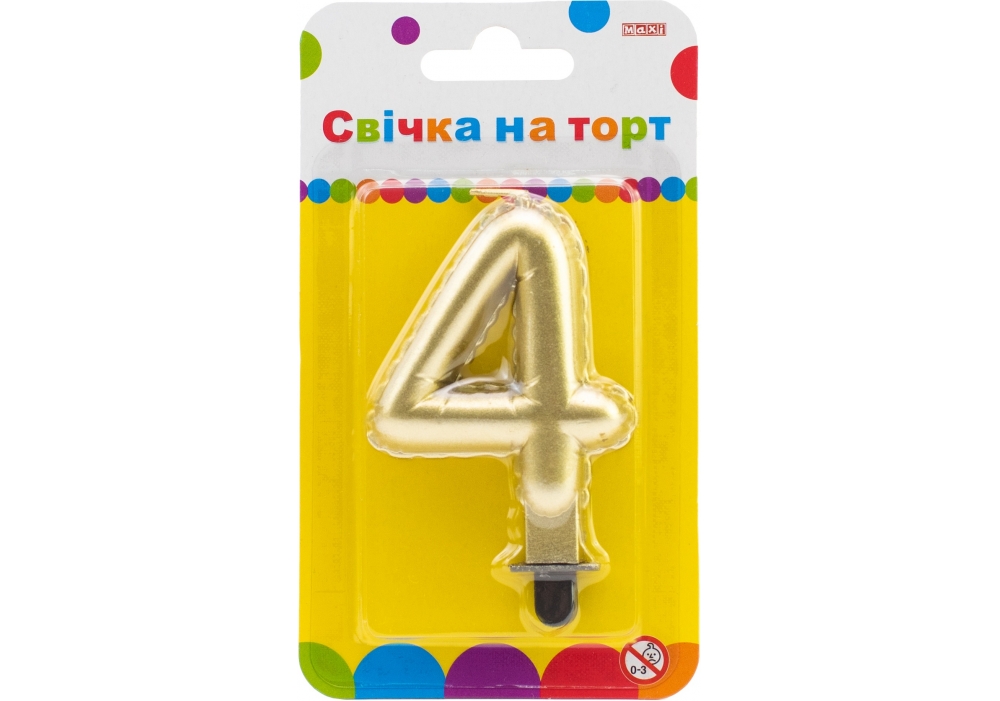 Свічка Цифра