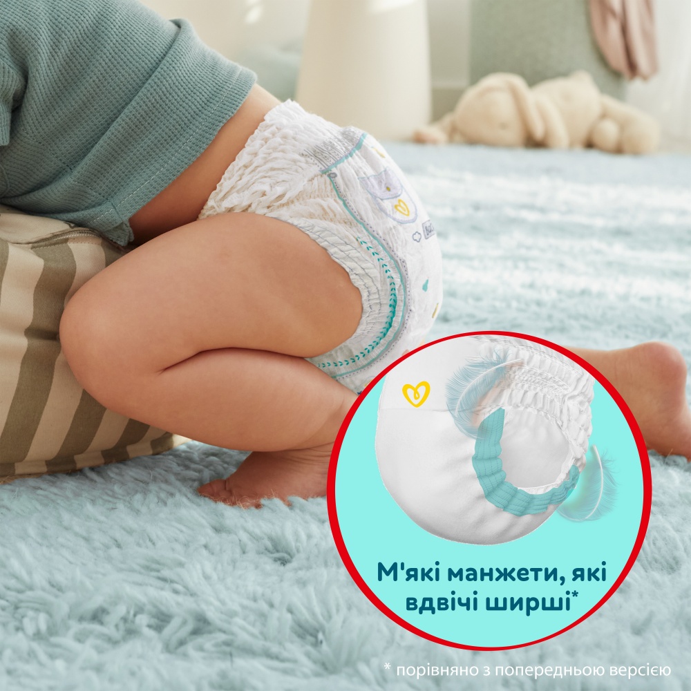 Підгузки-трусики Pampers Premium Care Pants Розмір 6 13-19 кг 42 шт.
