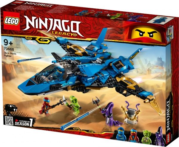 Конструктор LEGO Ninjago Штормовий винищувач Джея 70668