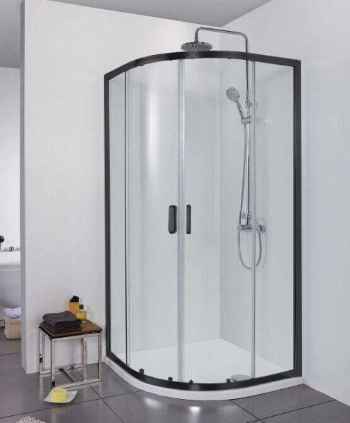 Душевая кабина Bravat Black Line 90х90