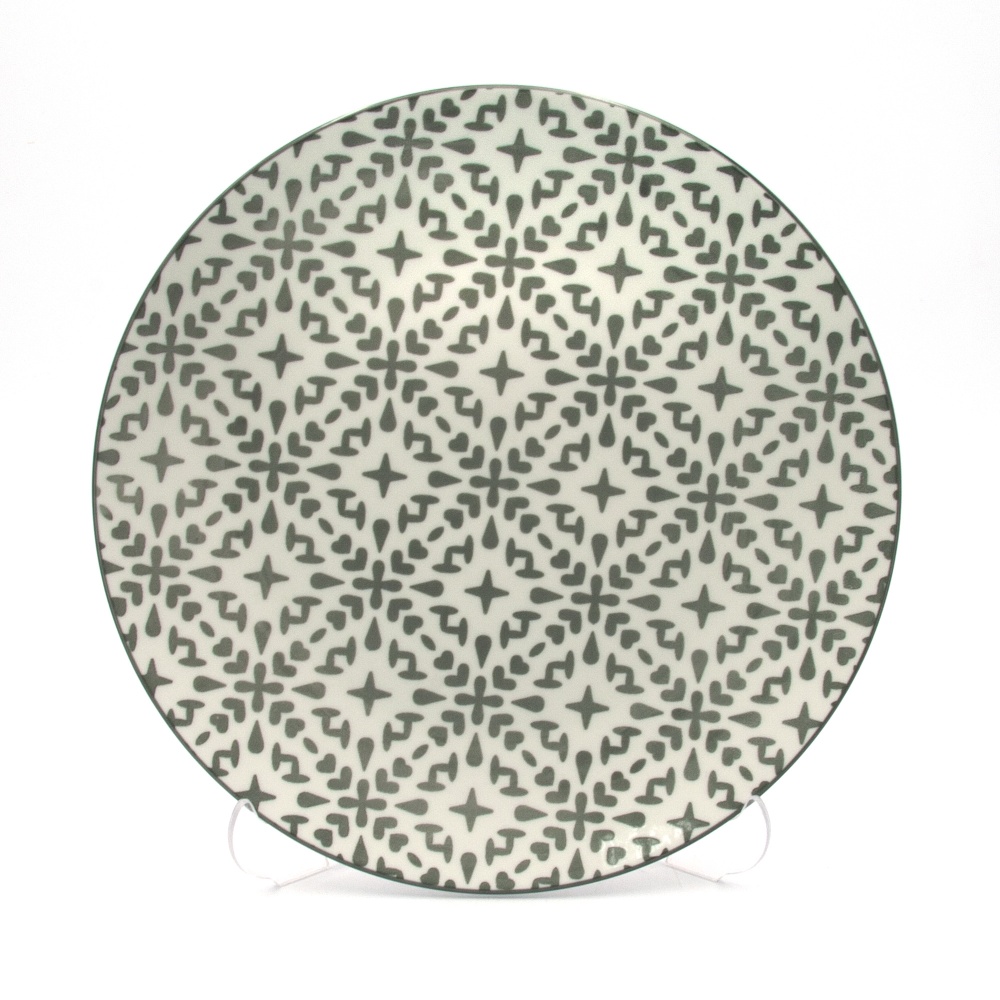 Тарілка обідня Milika Zaflora 26,7 см M0580-TRSC251812-105P