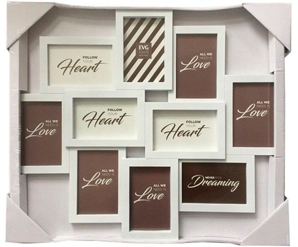 Колаж EVG Fresh 9002-10 10x15 см білий 