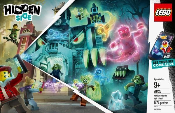 Конструктор LEGO Hidden Side Школа із привидами в Ньюбері 70425
