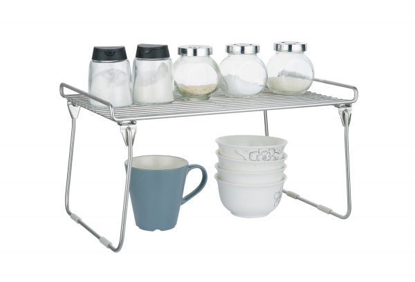 Полиця Lemax YJ-G-3363 400x240x190 мм хром