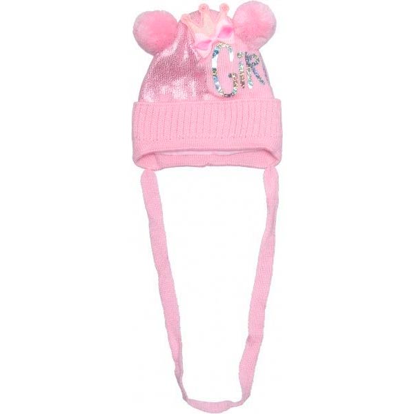 Шапочка детская для девочки Luna Kids р.36 розовый 2104