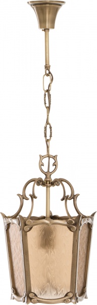 Подвес Фабрика Світла Ліхтар 1x60 Вт E27 латунь НСБ 25-1х60-015 