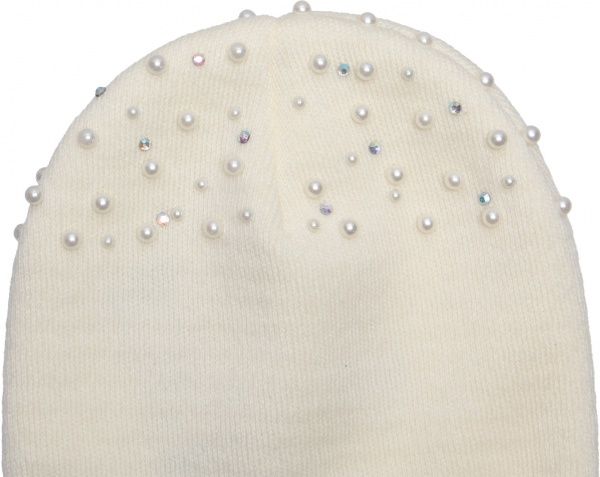 Шапочка дитяча для дівчинки Luna Kids р.48 бежевий 2289 
