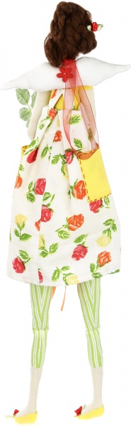 Кукла интерьерная Ангел цветочный