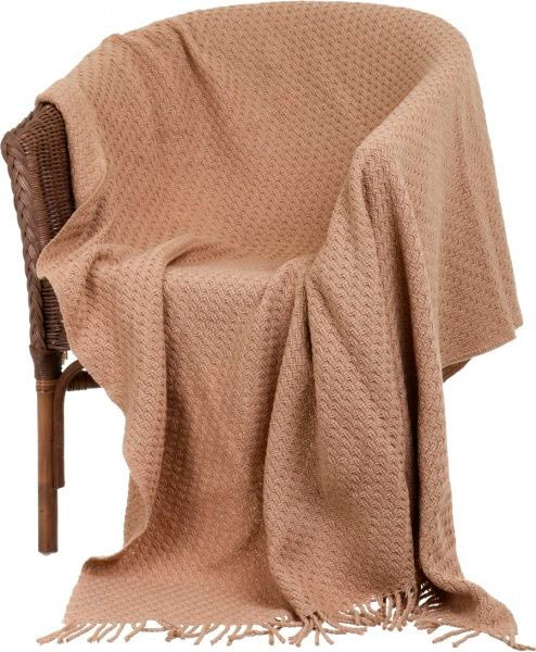 Плед Bergen 140x200 см бежевый La Nuit 