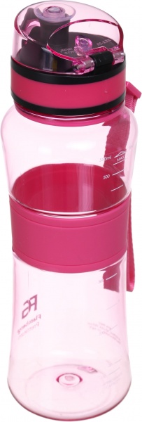Пляшка для води Smart 550 мл рожевий Flamberg