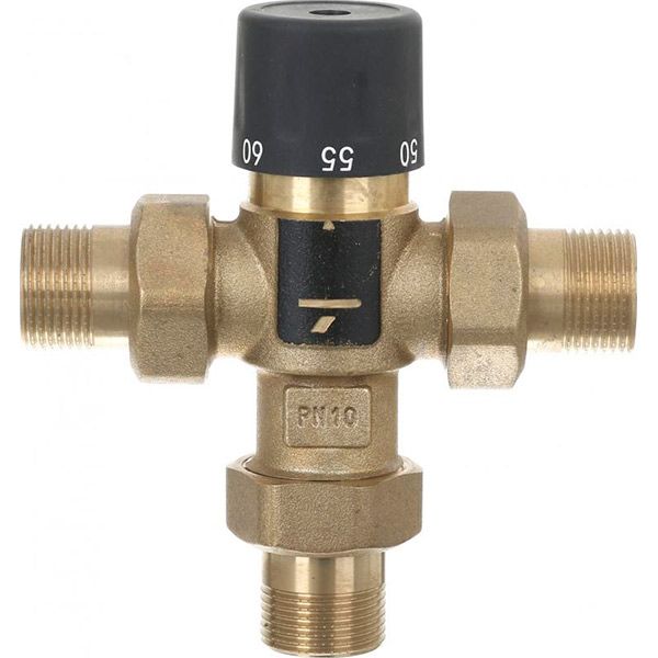 Клапан термостатический 3/4 ЗЗЗ 40-65°С (вывод сбоку)