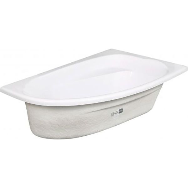 Ванна акрилова EGO Mermaid R 150x95 з ніжками