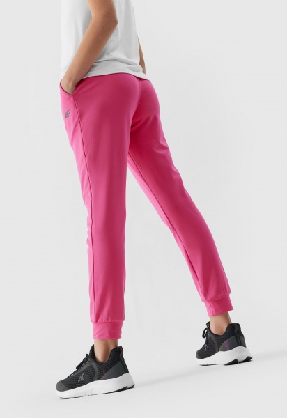 Штани 4F TROUSERS FNK M334 4FJAW23TFTRM334-20S р. 146-152 рожевий