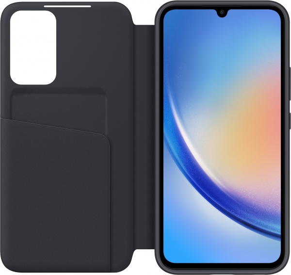 Чохол-книжка Samsung Smart View Wallet Case Black для A34 (EF-ZA346CBEGRU)