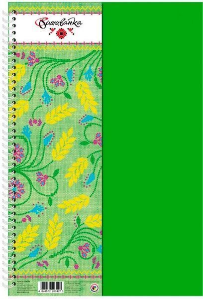 Блокнот Вышивка А4 120 стр. клетка O20344-13 Фабрика Папірус