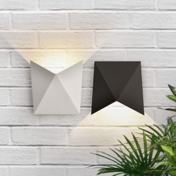 Світильник вуличний настінний Strotskis Techno LED 9 Вт білий 1517 