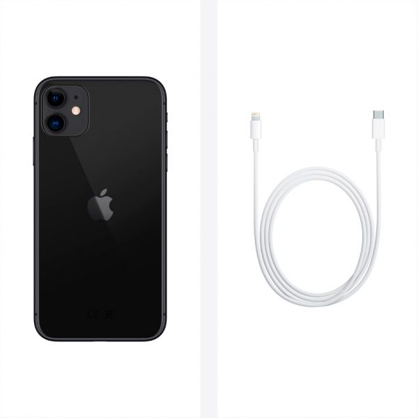 Смартфон Apple iPhone 11 4/128GB black (MHDH3FS/A / MHDH3RM/A) 