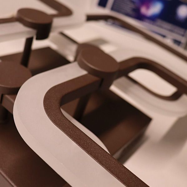 Люстра светодиодная Victoria Lighting Fixy/PL4 92 Вт коричневый 