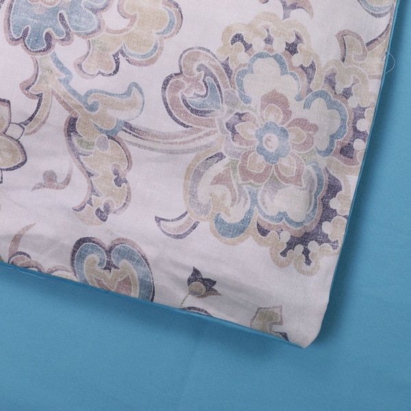 Комплект постельного белья Aveiro семейный голубой с рисунком Lameirinho 