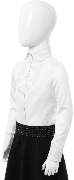 Блуза Веснушка р.122 белый 3024-1 