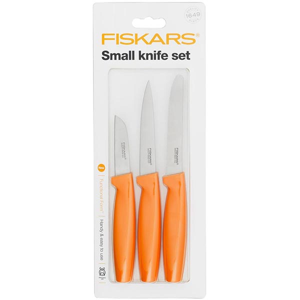 Набор ножей для чистки овощей Form 3 шт. 1014272 Fiskars