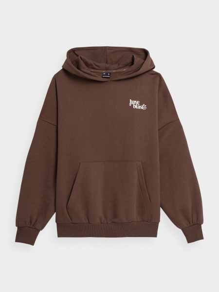 Джемпер 4F SWEATSHIRT F698 4FAW23TSWSF698-81S р.M коричневый