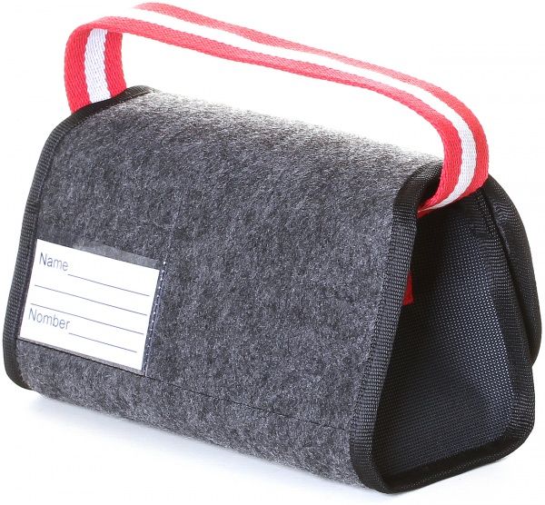 Сумка-органайзер Аптечка X-AR Grey-Red Oneredcar X-A.В11Н46.Р46.208 сірий із червоним