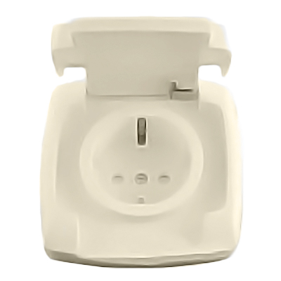 Розетка Rondo RS16-126B-SI слонова кістка