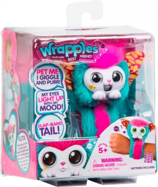 Игрушка интерактивная Moose Wrapples S1 Флутта 28816