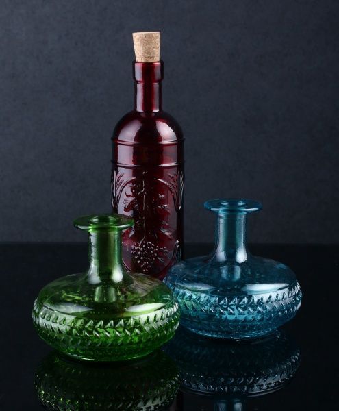 Ваза DIAMANTE 12 см лайм зелена San Miguel