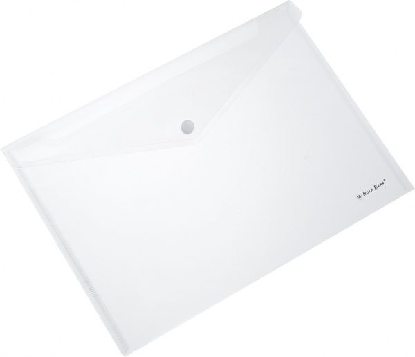 Папка-конверт А4 на кнопці прозора Nota Bene