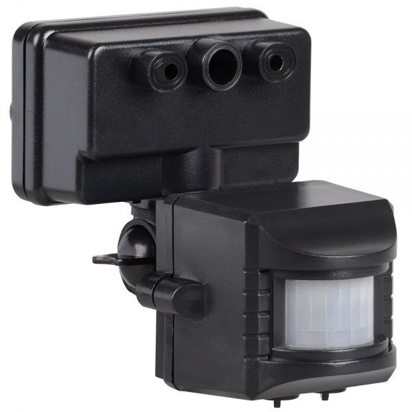 Датчик движения IEK ДД 019 120° 12м 1100W IP44 ччерный LDD13-019-1100-002