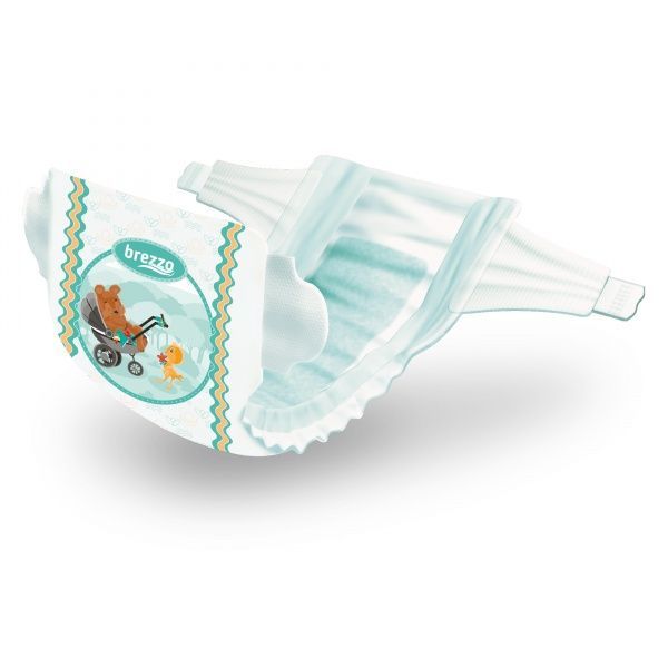 Підгузки Brezzo дитячі Maxi 160 шт.