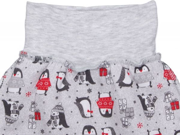 Повзунки для дівчаток Baby Veres Penguins р.56 червоний 