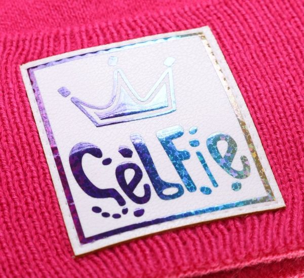 Шапочка дитяча для дівчинки Kraft+ 2641 р.50 малиновий 