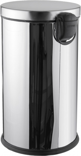 Відро для сміття EFOR Metal з педаллю 8000064161077 16 л срібний 64161
